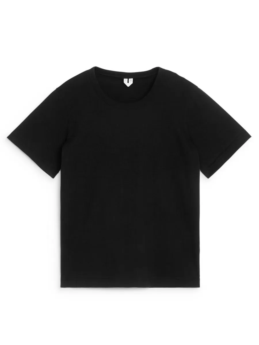 Flash Sale ARKET Cotton T-Shirt Black