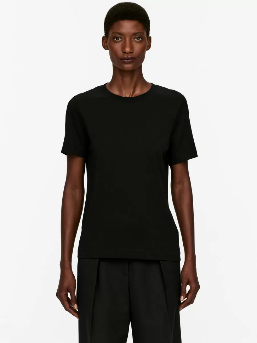 Store ARKET Crew-Neck T-shirt Black
