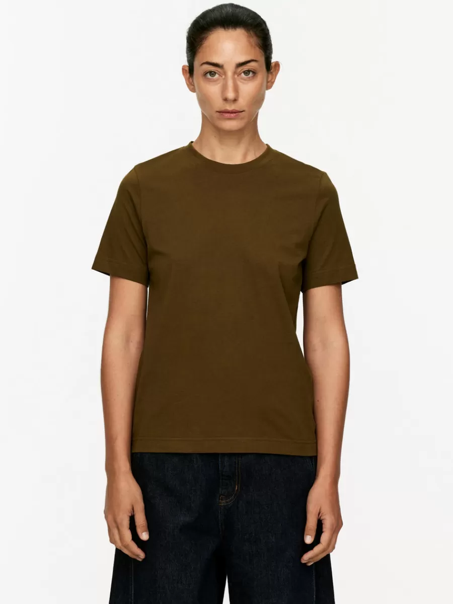 Best Sale ARKET Crew-Neck T-shirt Brown