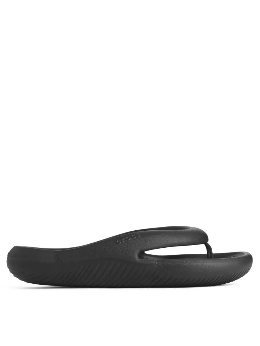 Clearance ARKET Crocs Mellow Recovery Flip Flops Black
