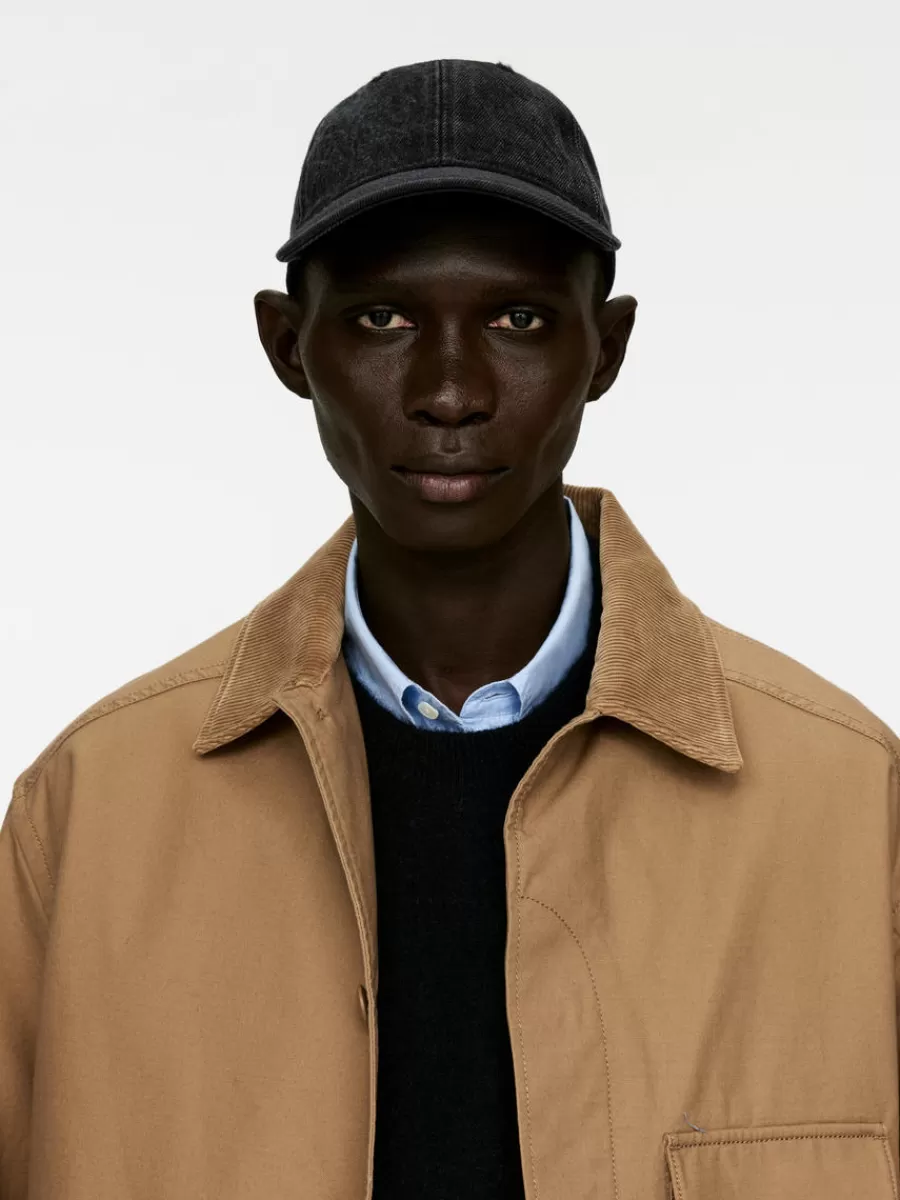 Best Sale ARKET Denim Cap Washed Black