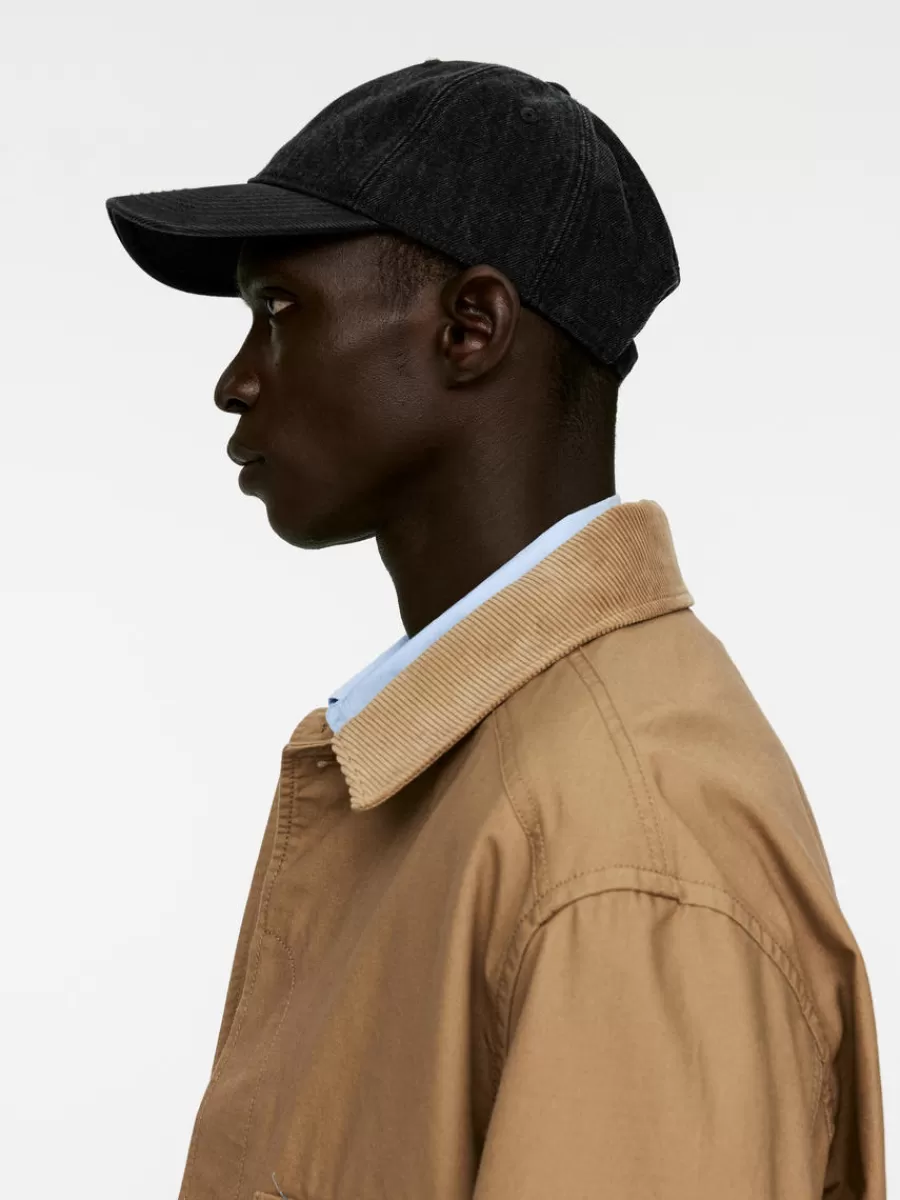 Best Sale ARKET Denim Cap Washed Black