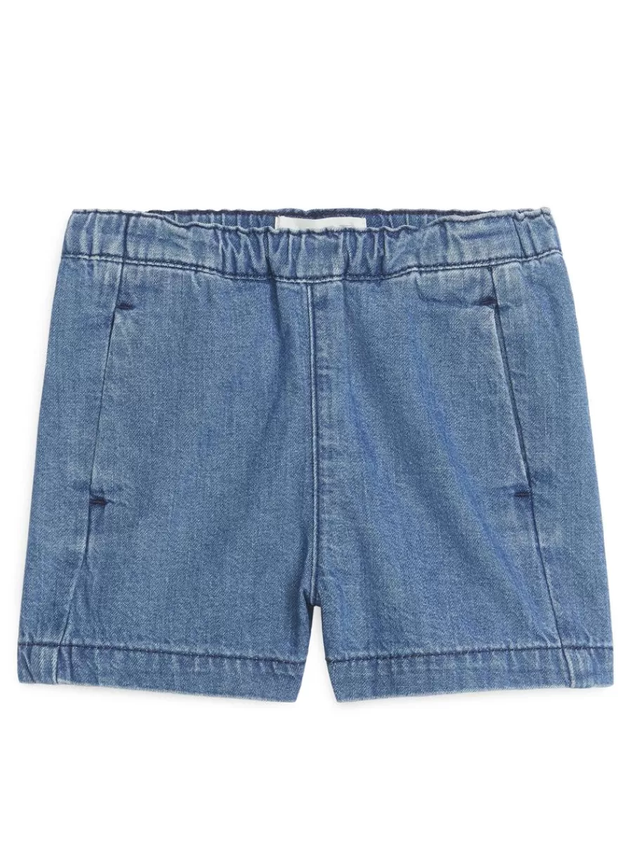 Hot ARKET Denim Shorts Blue