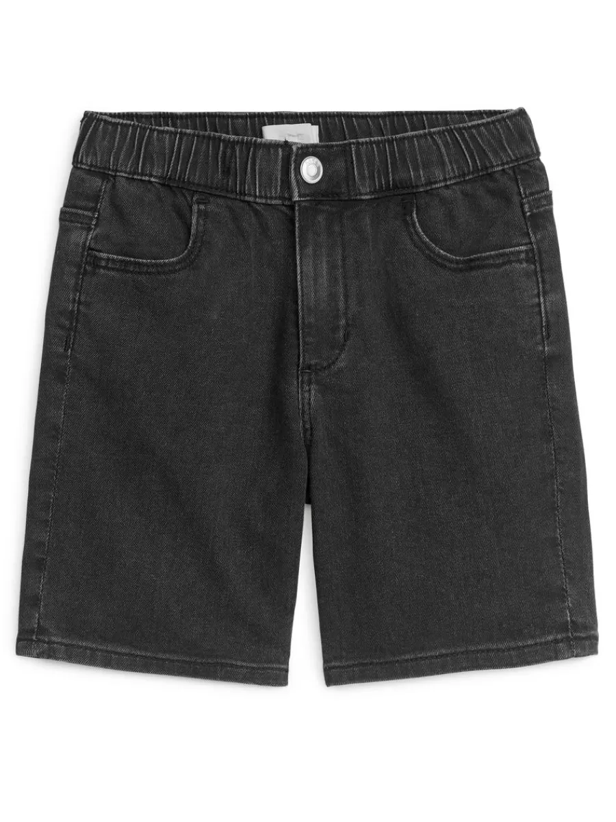 Best Sale ARKET Denim Shorts Washed Black