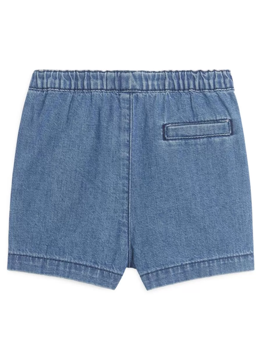 Hot ARKET Denim Shorts Blue