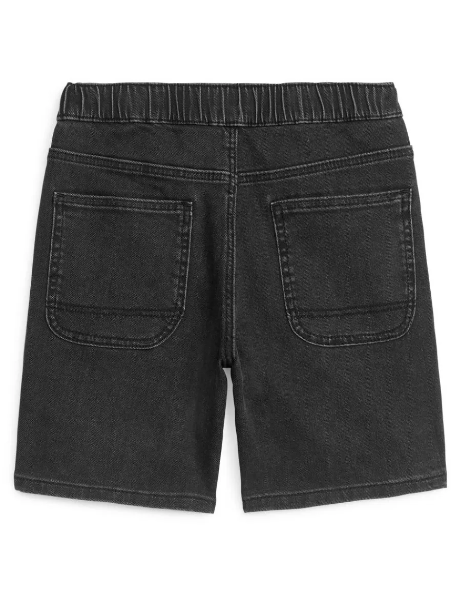 Best Sale ARKET Denim Shorts Washed Black