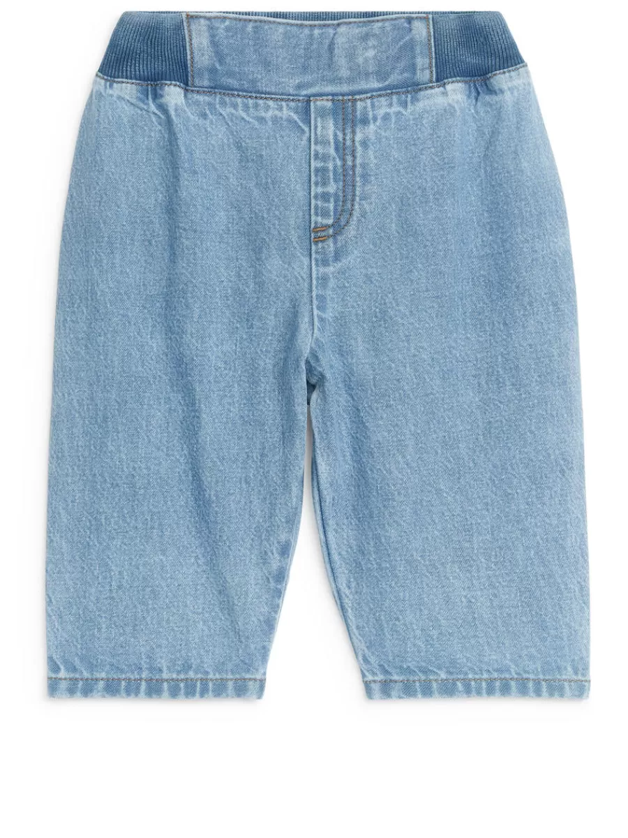 Sale ARKET Denim Trousers Blue