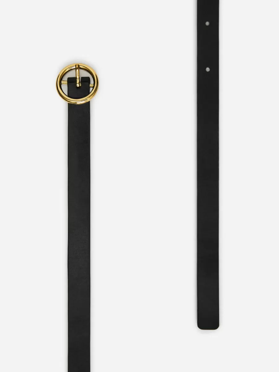 Flash Sale ARKET Double-Wrap Leather Belt Black