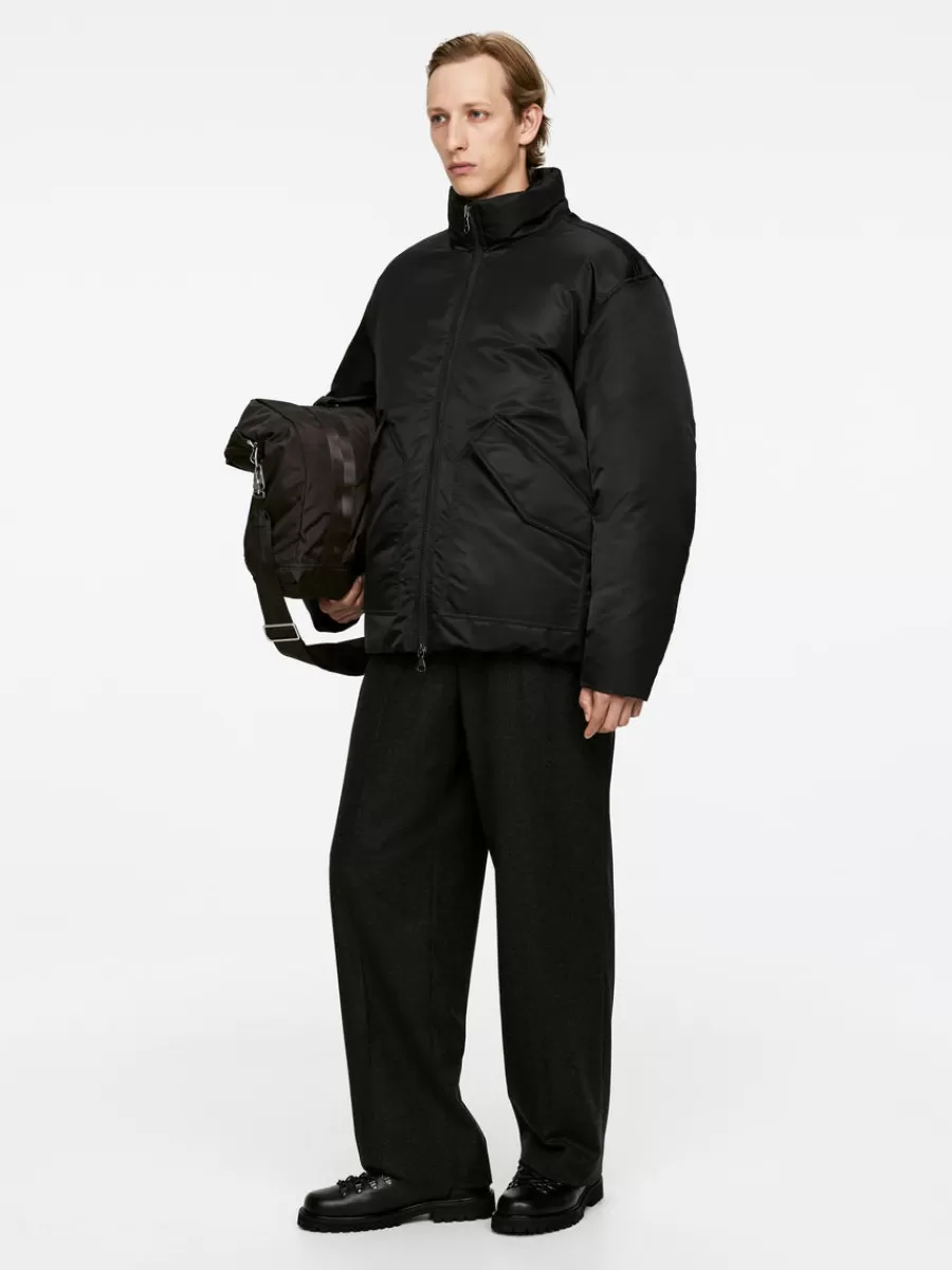 Store ARKET Down Flight Jacket Black