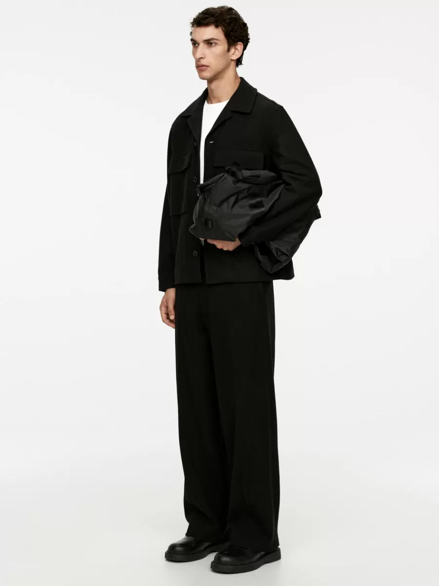 Clearance ARKET Dressed Wool Jacket Black