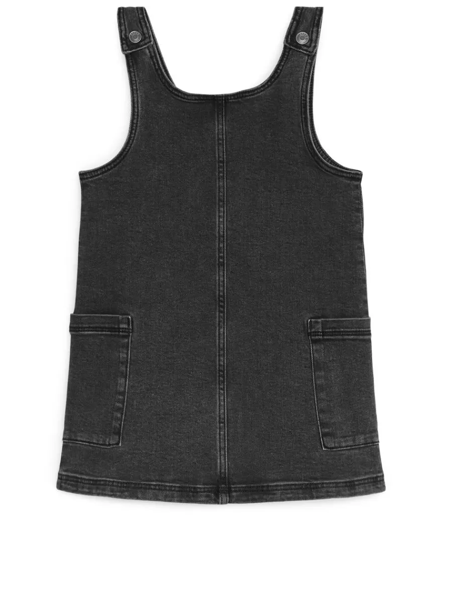 Best ARKET Dungaree Dress Black
