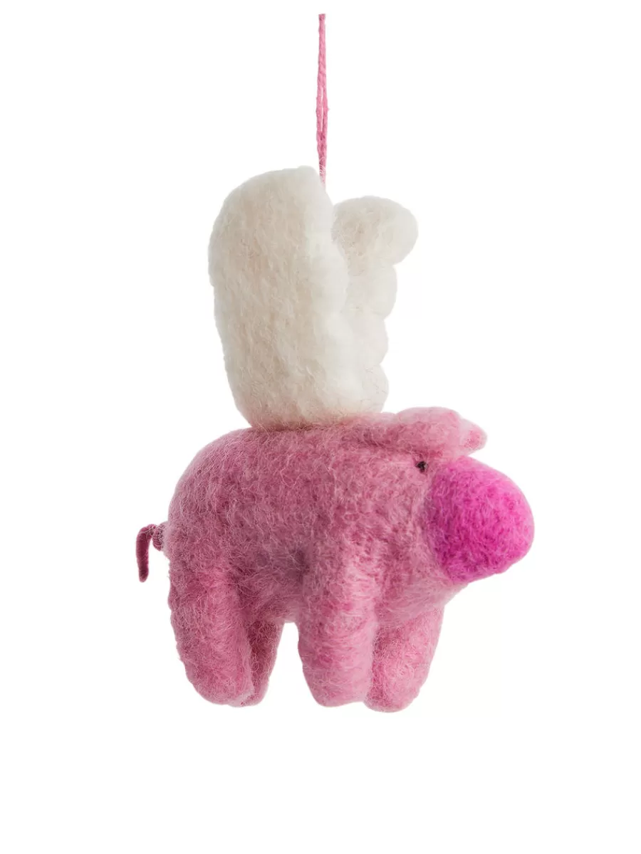 Sale ARKET Felt So Good Flying Pig Pink