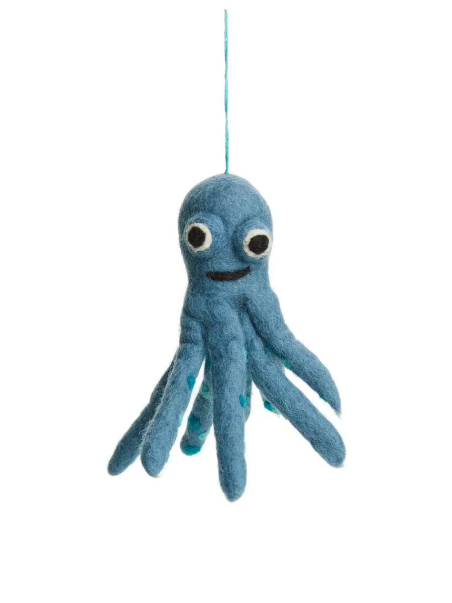 Fashion ARKET Felt So Good Octopus Blue