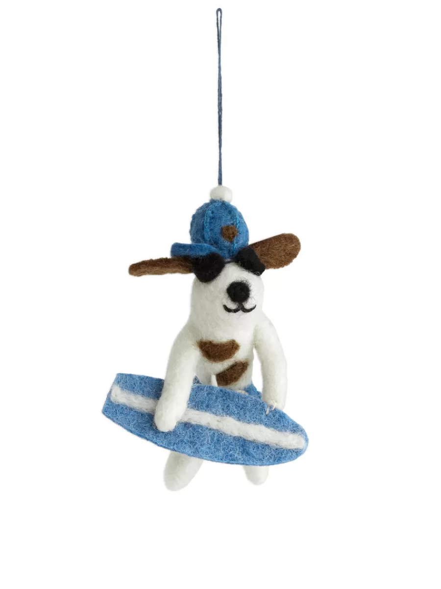 Outlet ARKET Felt So Good Surfer Dog Off White/Blue