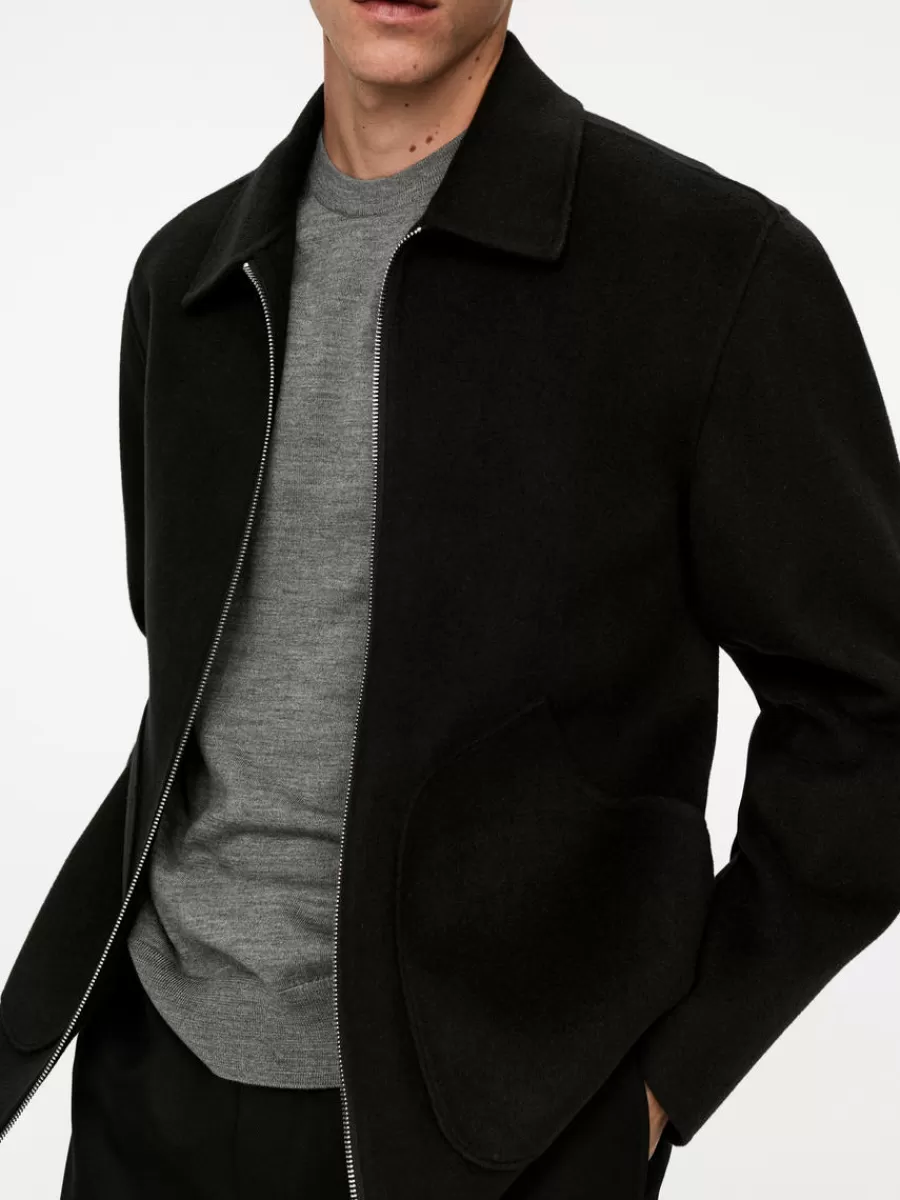 Discount ARKET Fine Knit Merino Jumper Grey Melange