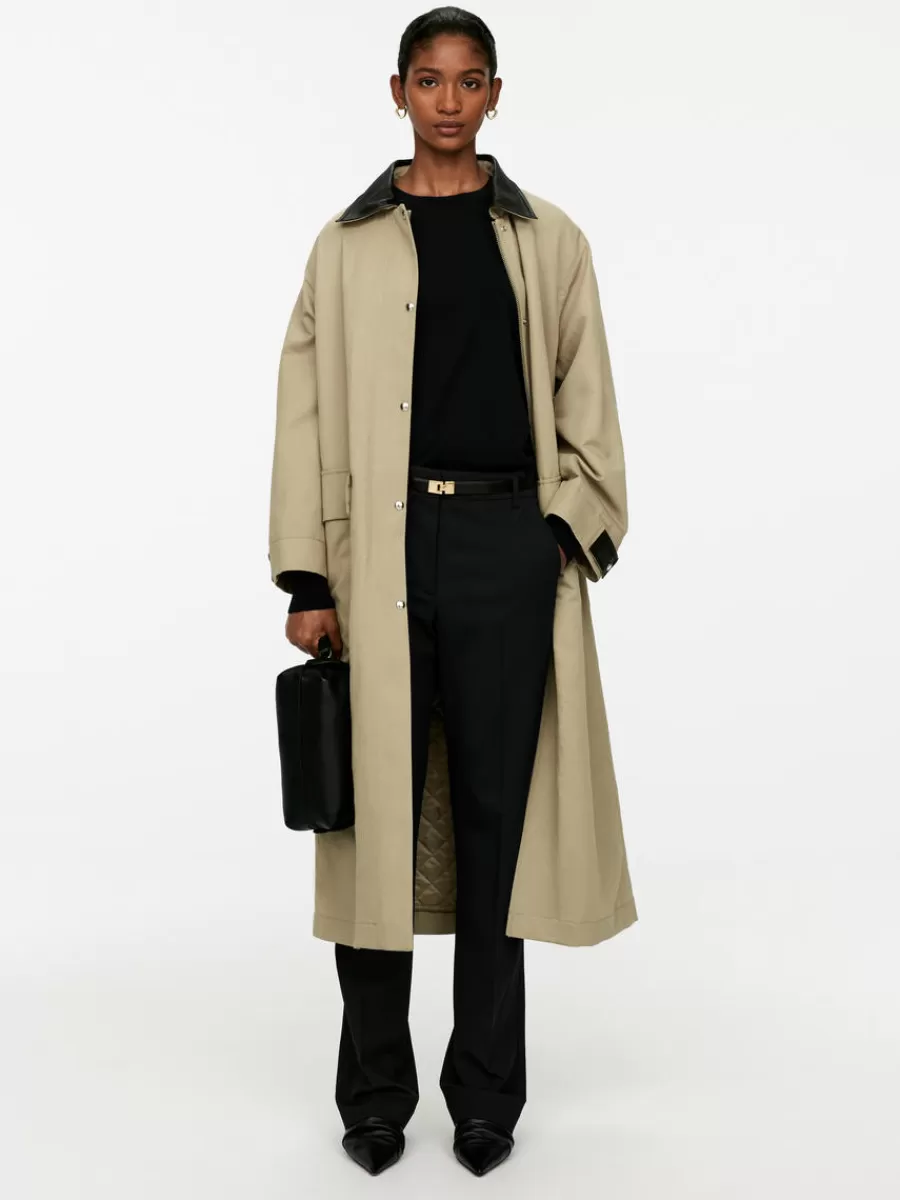Online ARKET Fine-Knit Merino Jumper Black