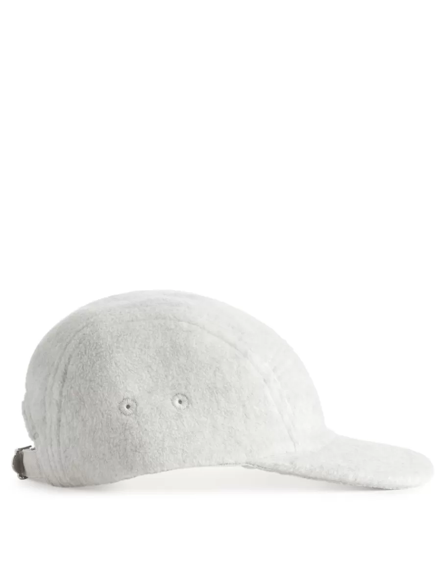 Fashion ARKET Fleece Cap Grey Melange