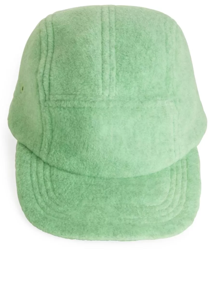 Best ARKET Fleece Cap Mint Melange