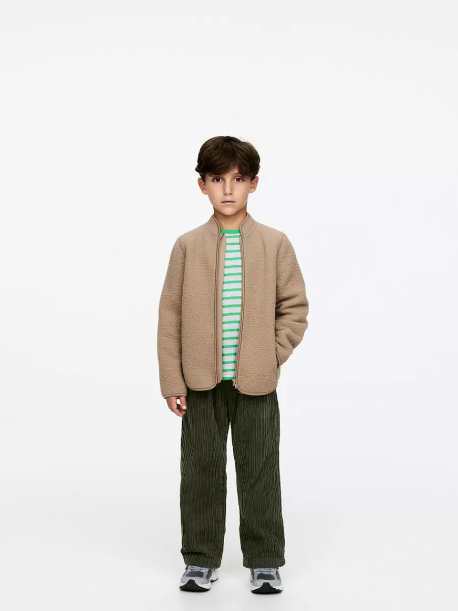 Flash Sale ARKET Fleece Jacket Dark Beige