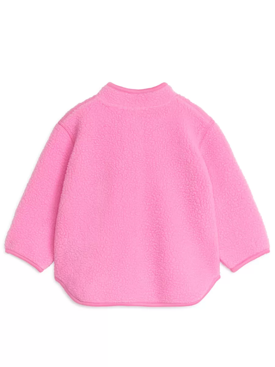 Sale ARKET Fleece Jacket Pink