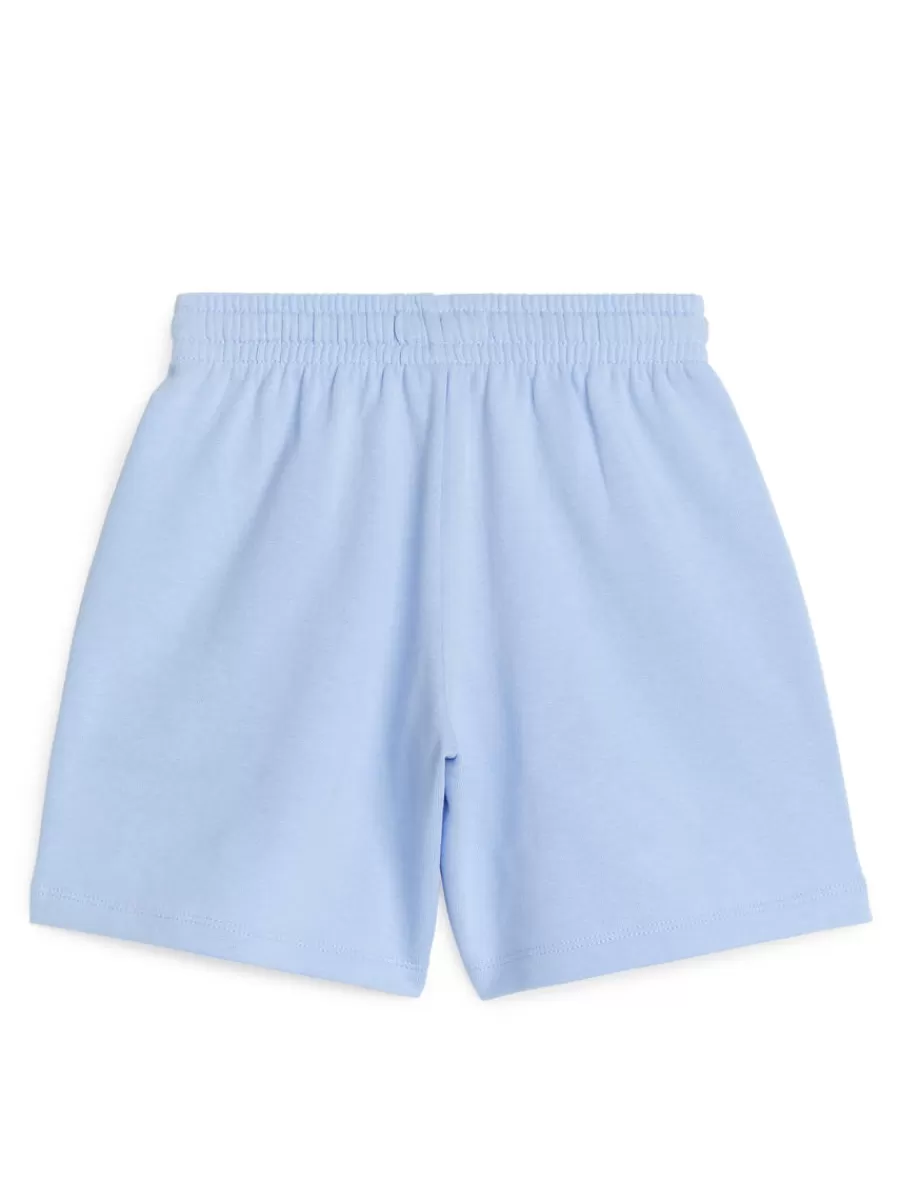 Best Sale ARKET French Terry Shorts Light Blue