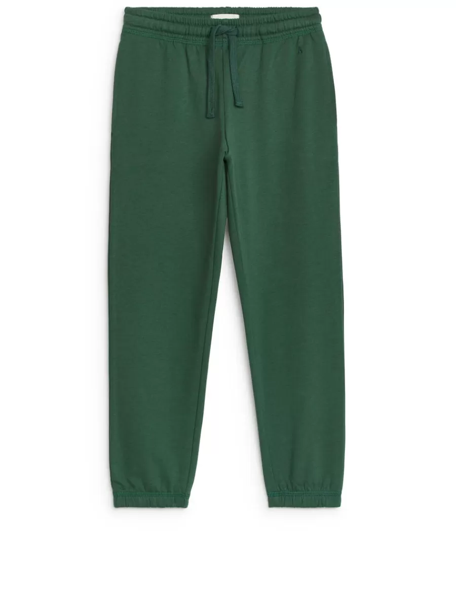 Clearance ARKET French Terry Sweatpants Dark Green