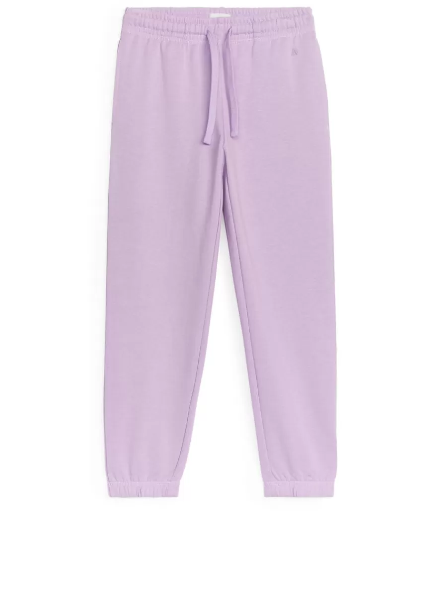 Online ARKET French Terry Sweatpants Lilac