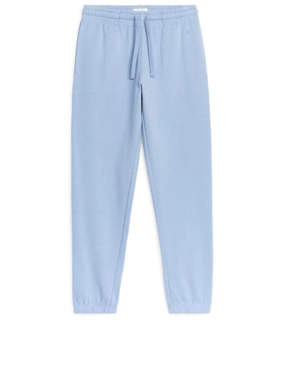 Sale ARKET French Terry Sweatpants Dusty Blue