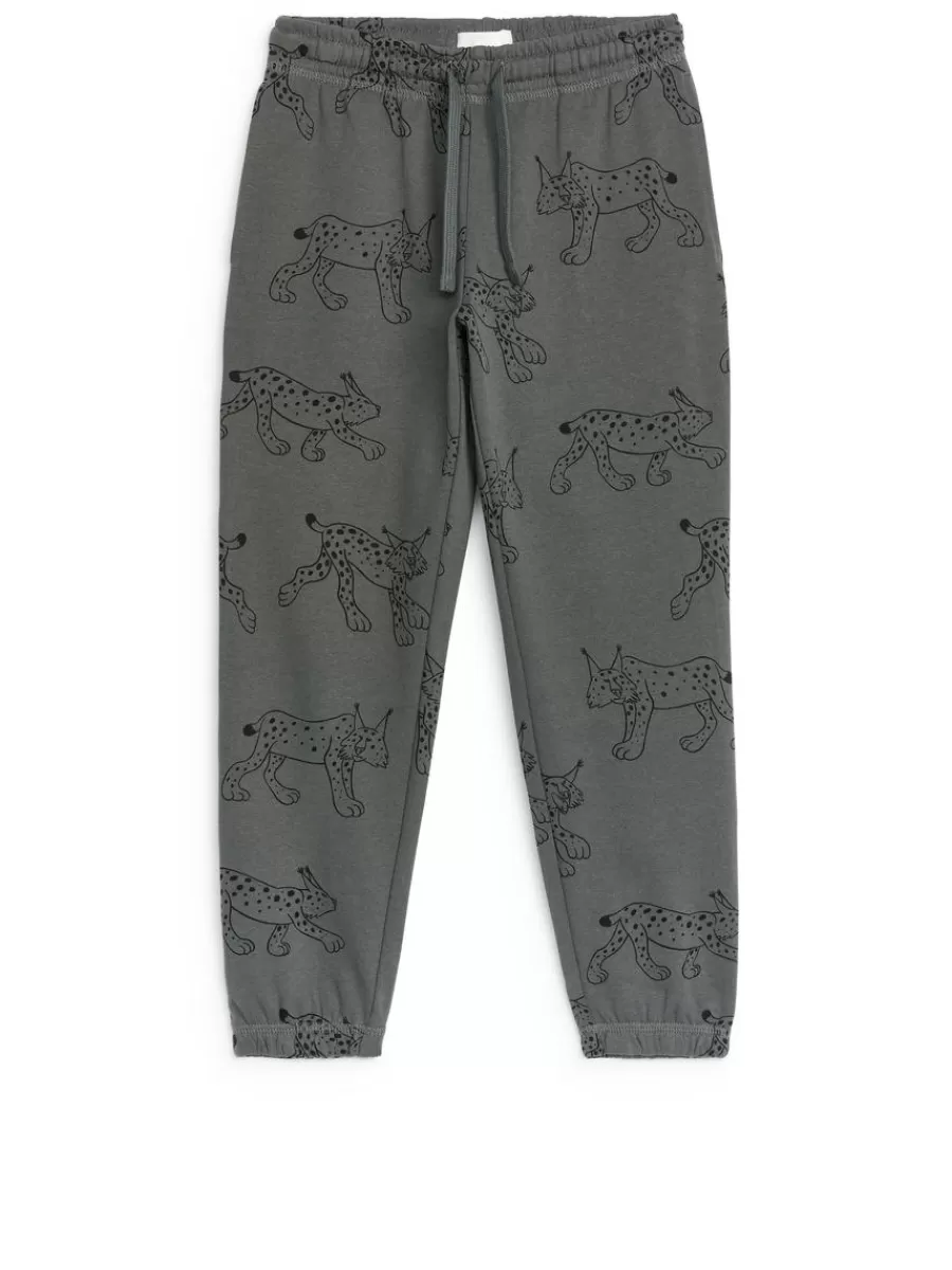 Discount ARKET French Terry Sweatpants Grey/Lynx