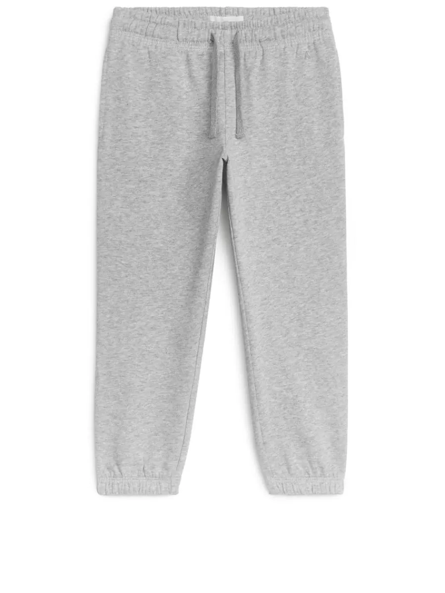 Cheap ARKET French Terry Sweatpants Grey/Melange