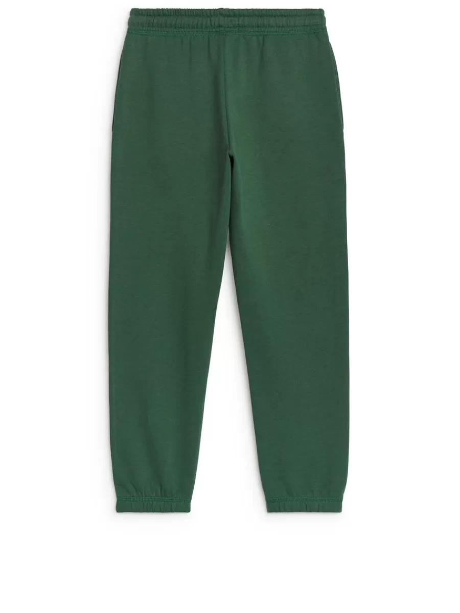 Clearance ARKET French Terry Sweatpants Dark Green