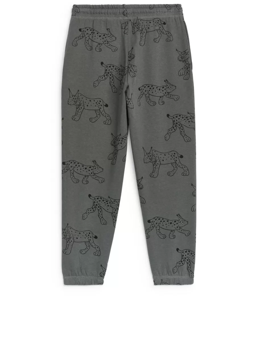 Discount ARKET French Terry Sweatpants Grey/Lynx