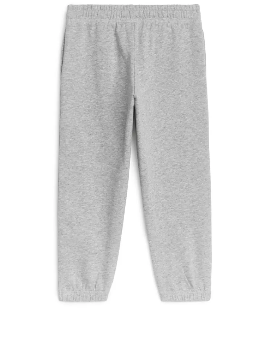 Cheap ARKET French Terry Sweatpants Grey/Melange