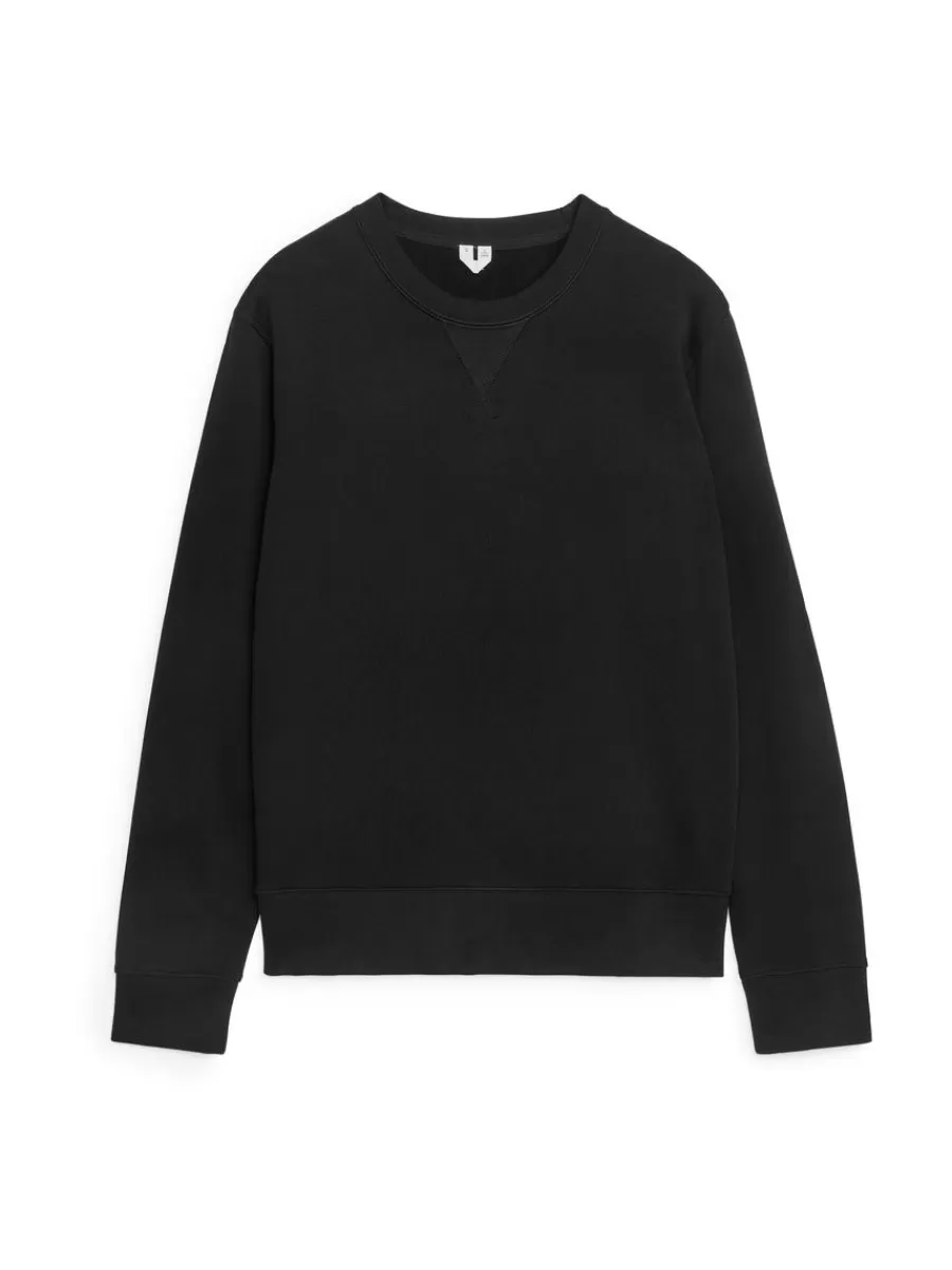 Hot ARKET French Terry Sweatshirt Black