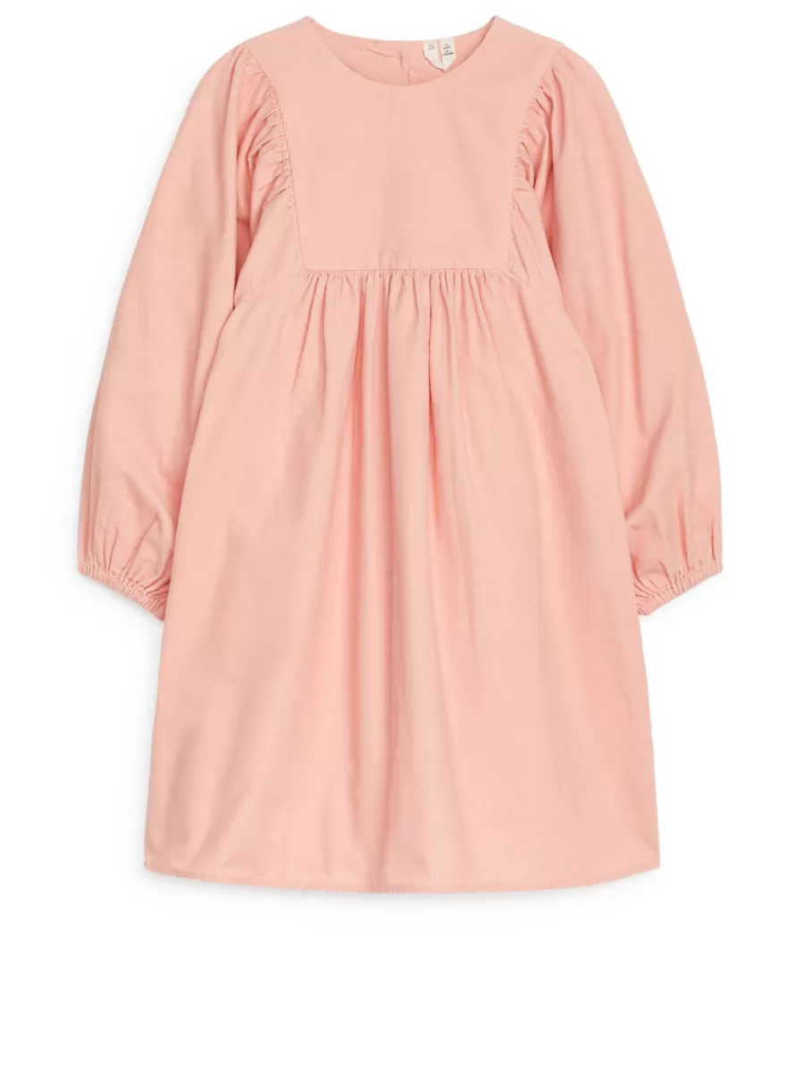 Best ARKET Gathered Dress Pink