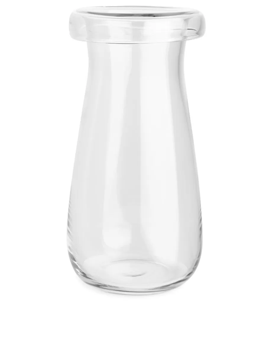 Shop ARKET Glass Vase 26 Cm Clear