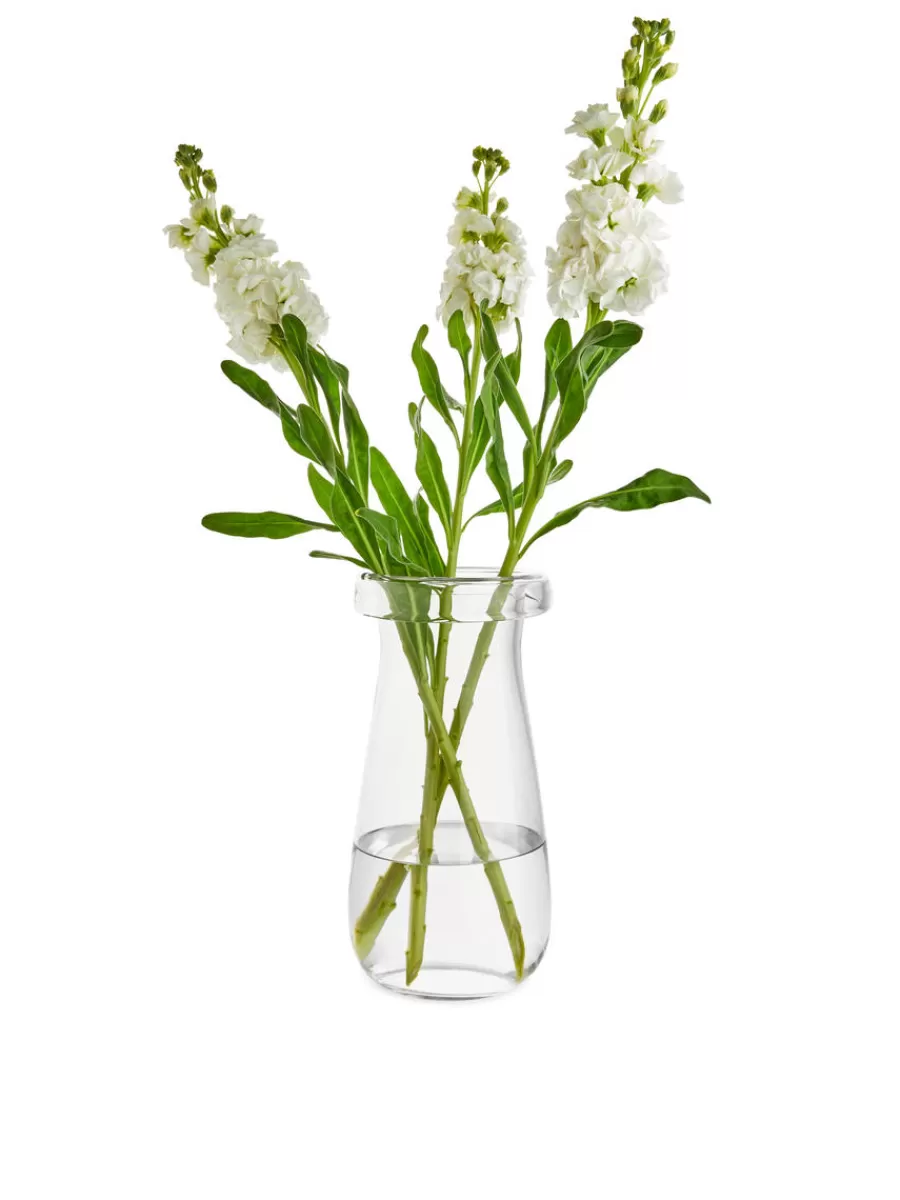 Shop ARKET Glass Vase 26 Cm Clear