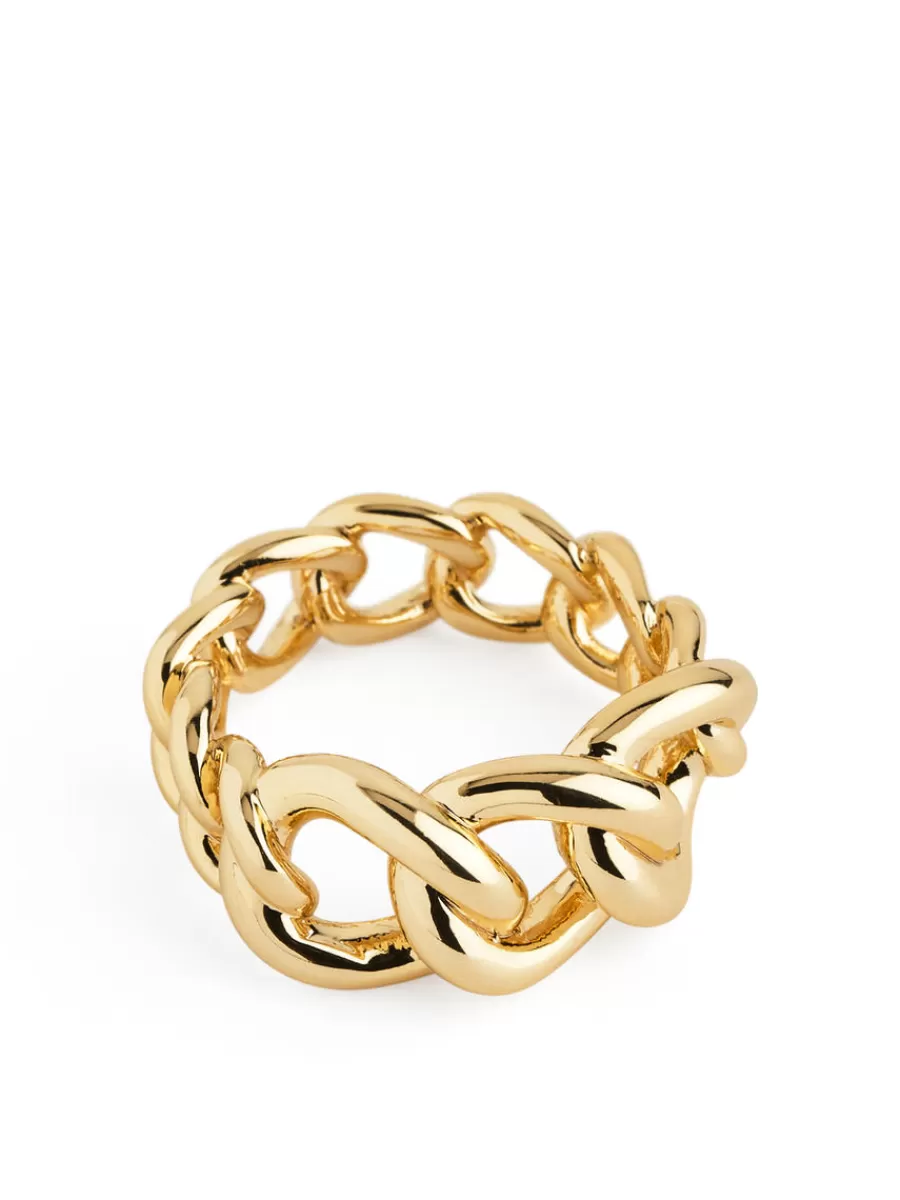 Flash Sale ARKET -Plated Chain Ring Gold