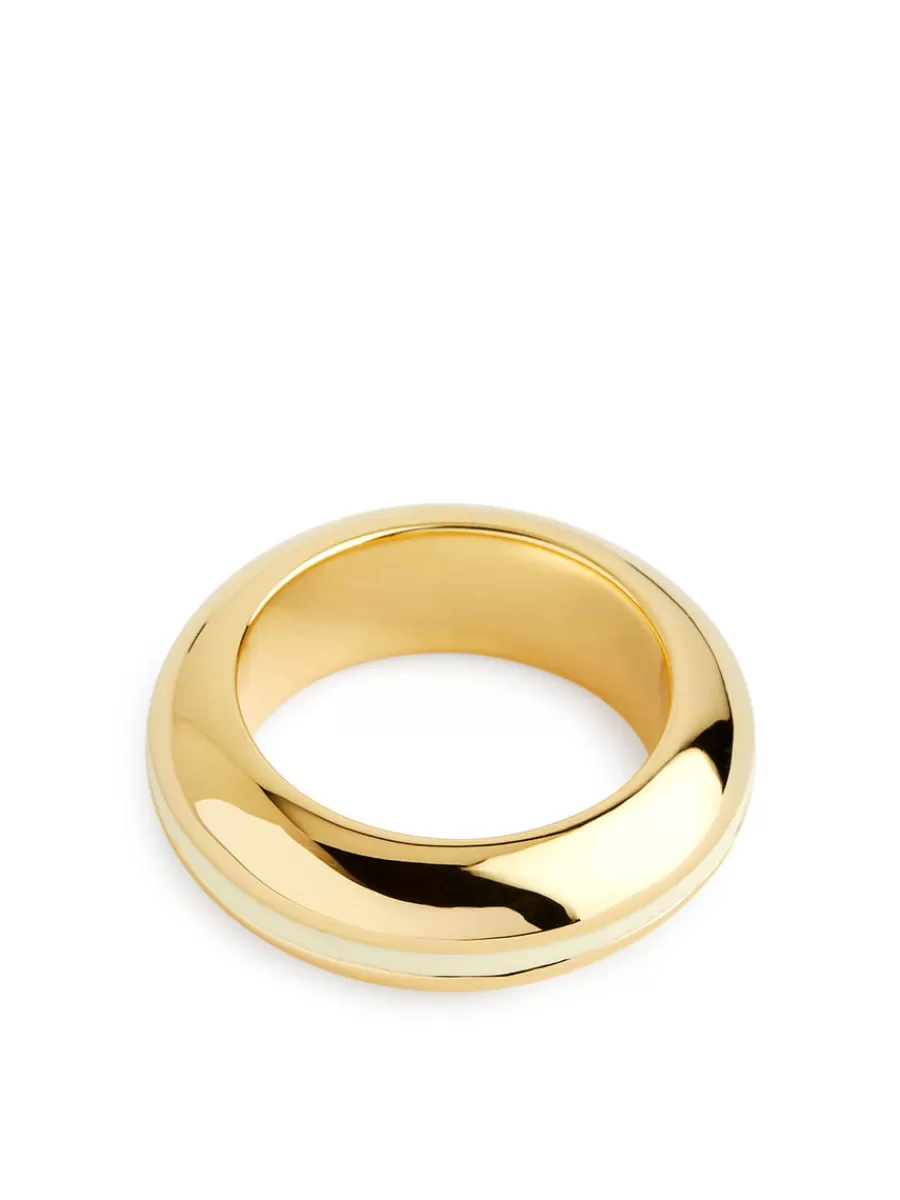 New ARKET -Plated Ring Gold