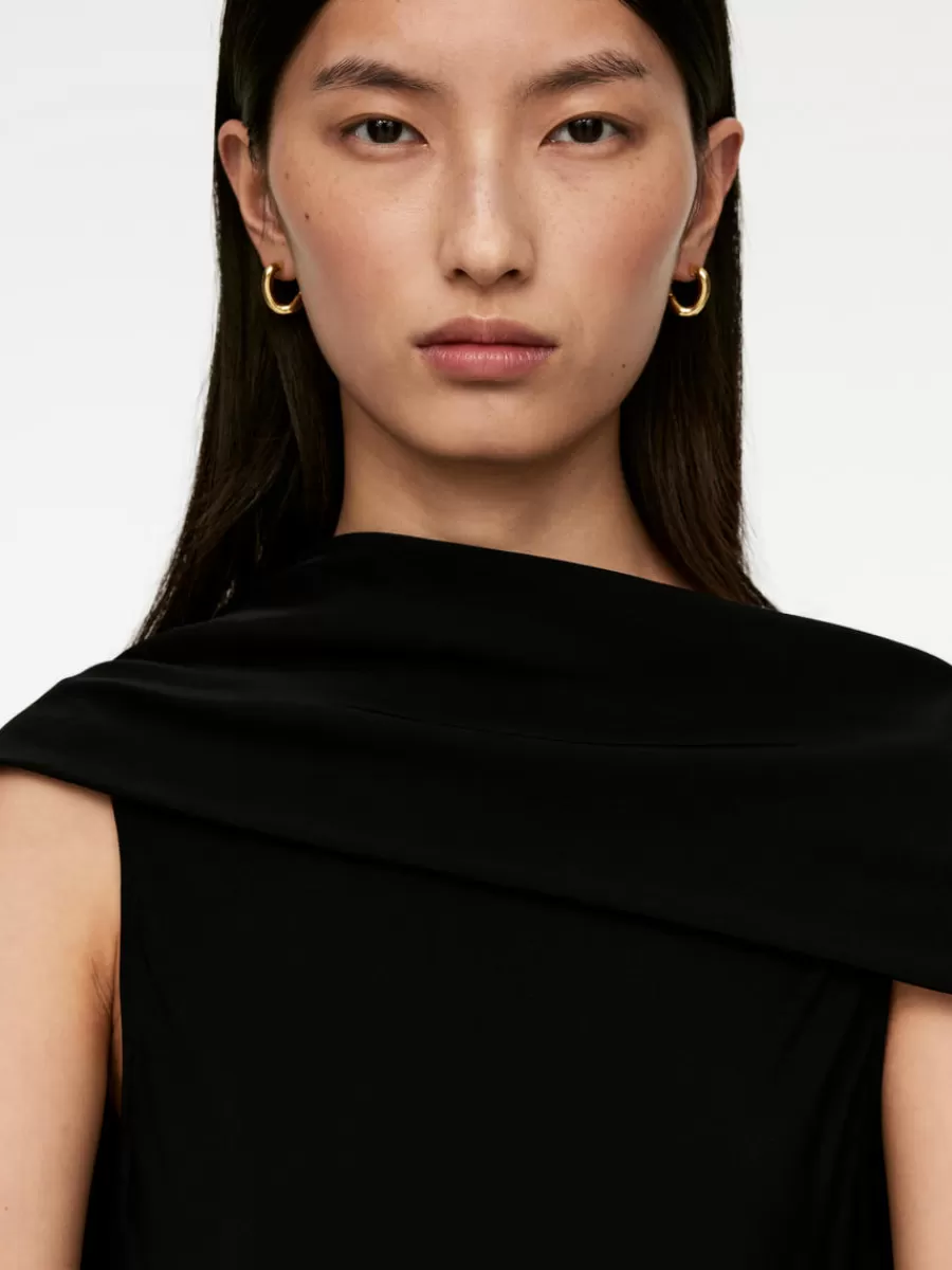 Best Sale ARKET -Plated Twisted Hoop Earrings Gold
