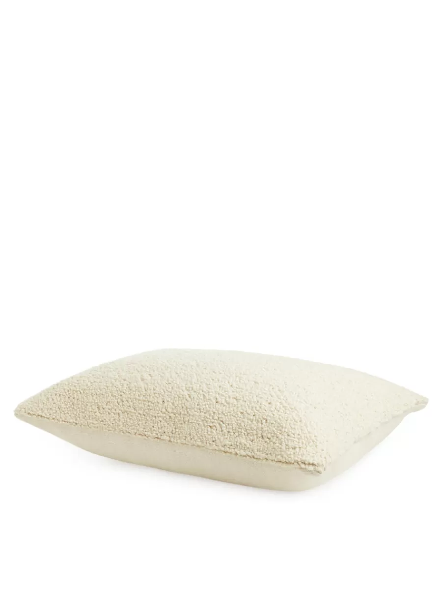 Outlet ARKET Handwoven Wool Cushion Cover Beige