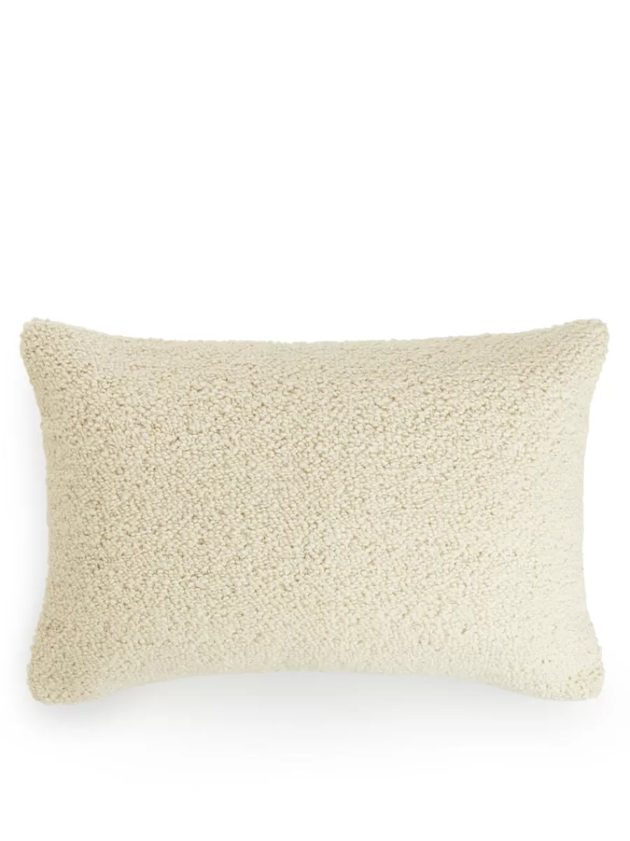 Outlet ARKET Handwoven Wool Cushion Cover Beige