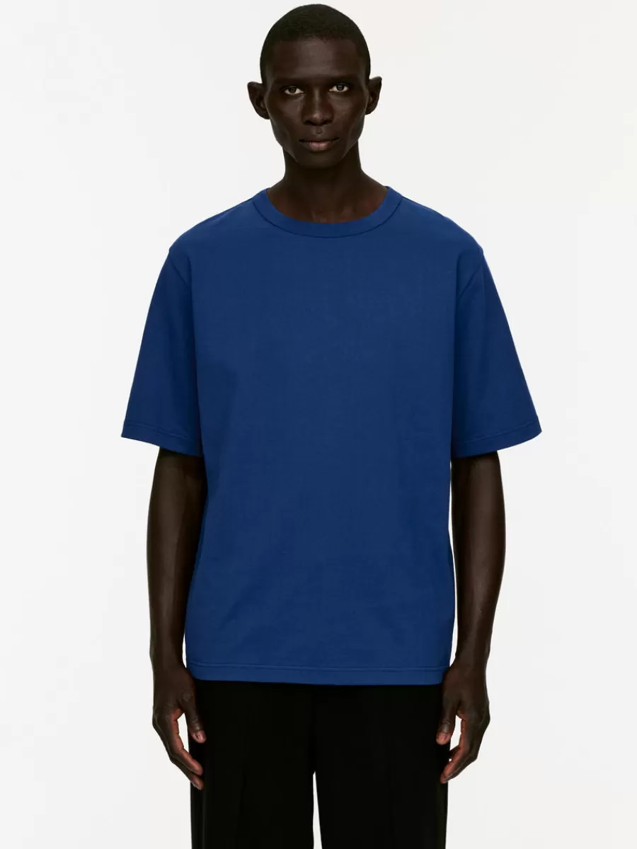 Outlet ARKET Heavy Weight T-Shirt Bright Blue