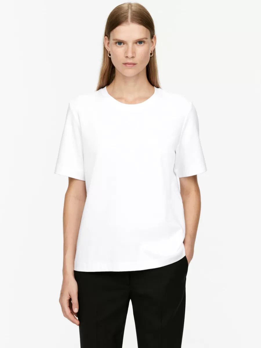 Shop ARKET Heavyweight T-Shirt White