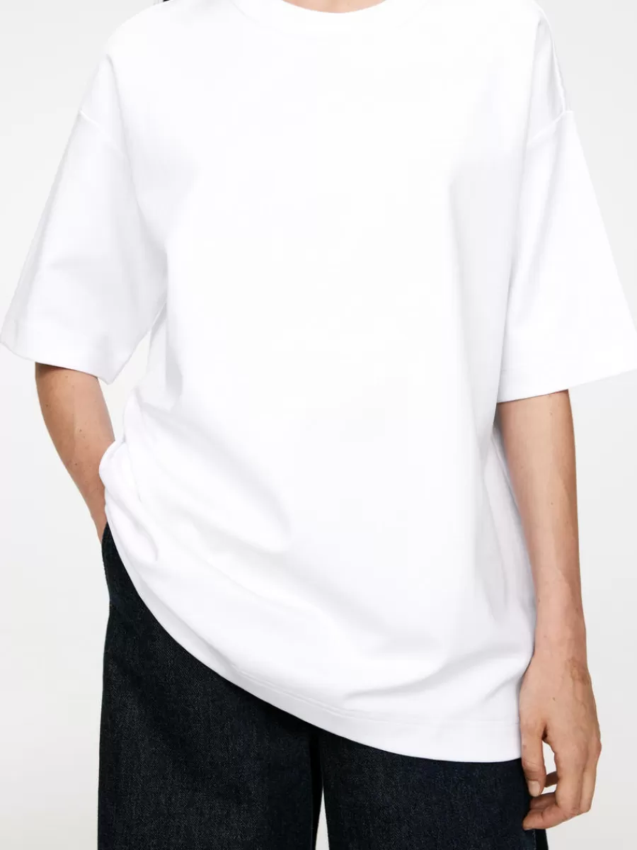 Hot ARKET Heavyweight T-Shirt White
