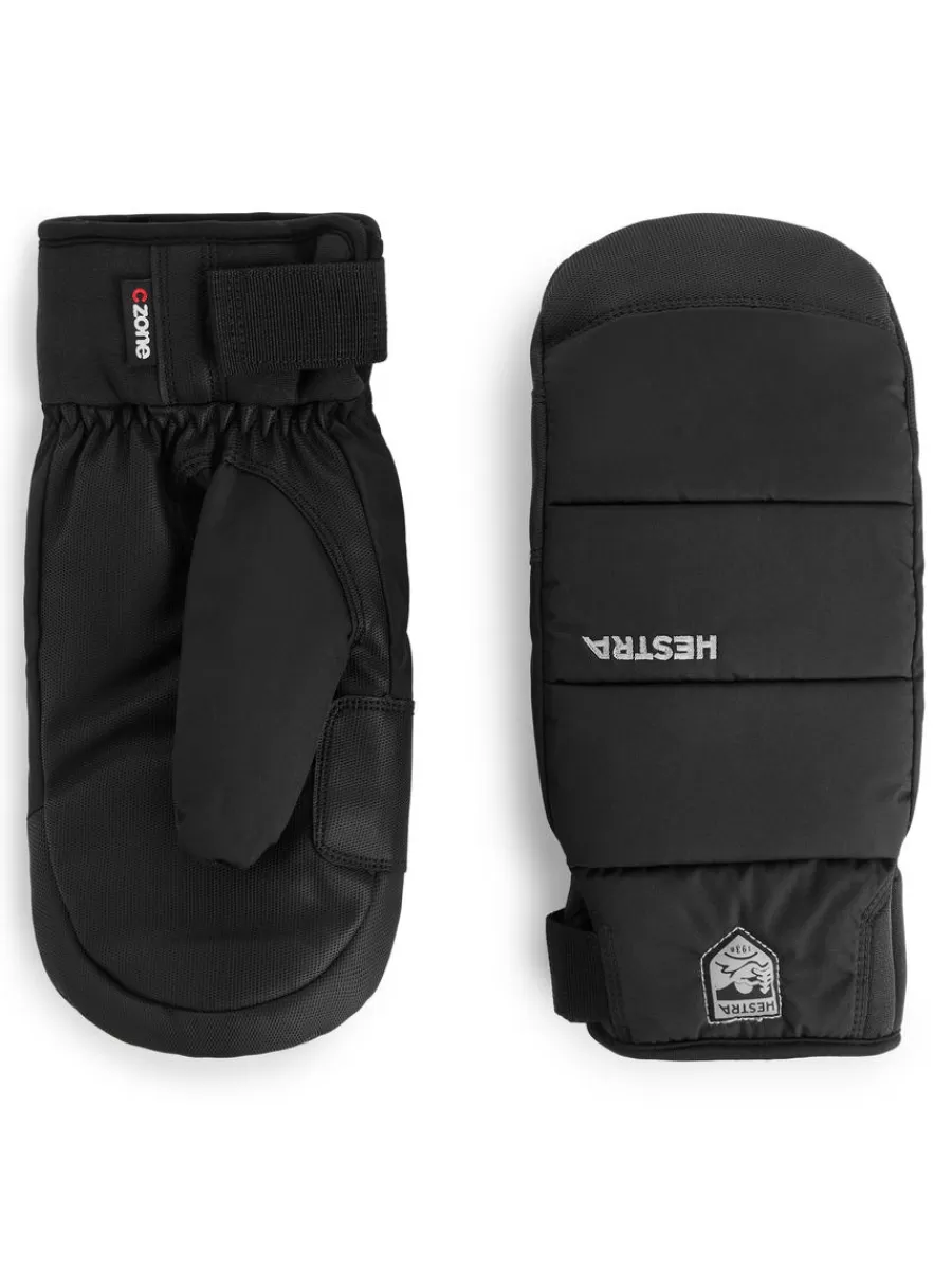 Store ARKET Hestra CZone Frost Mittens Black