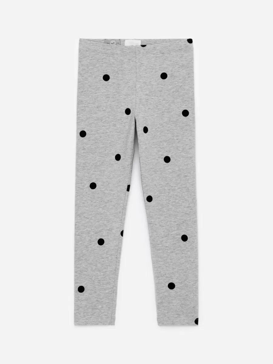 Fashion ARKET Jersey Leggings Grey/Black