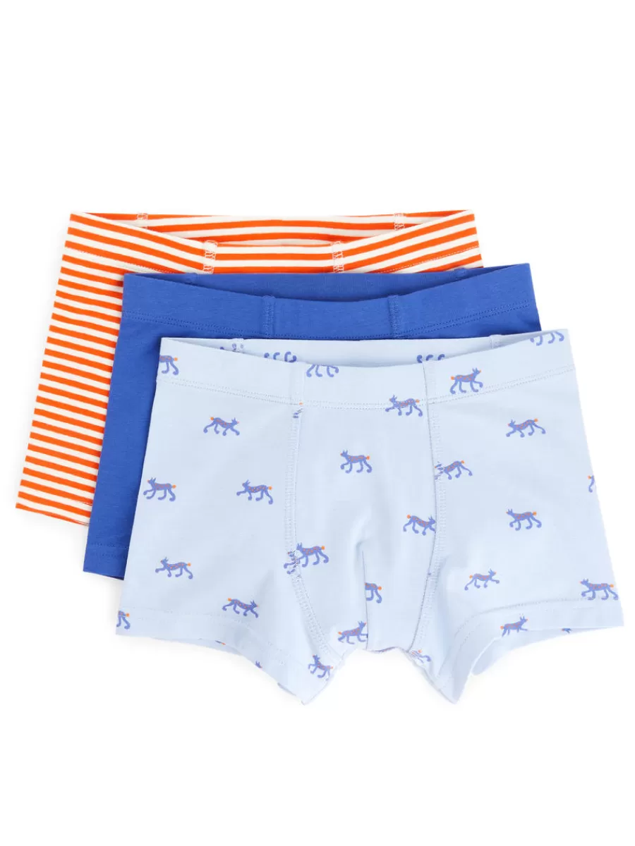 Hot ARKET Jersey Trunks Blue/Lynx