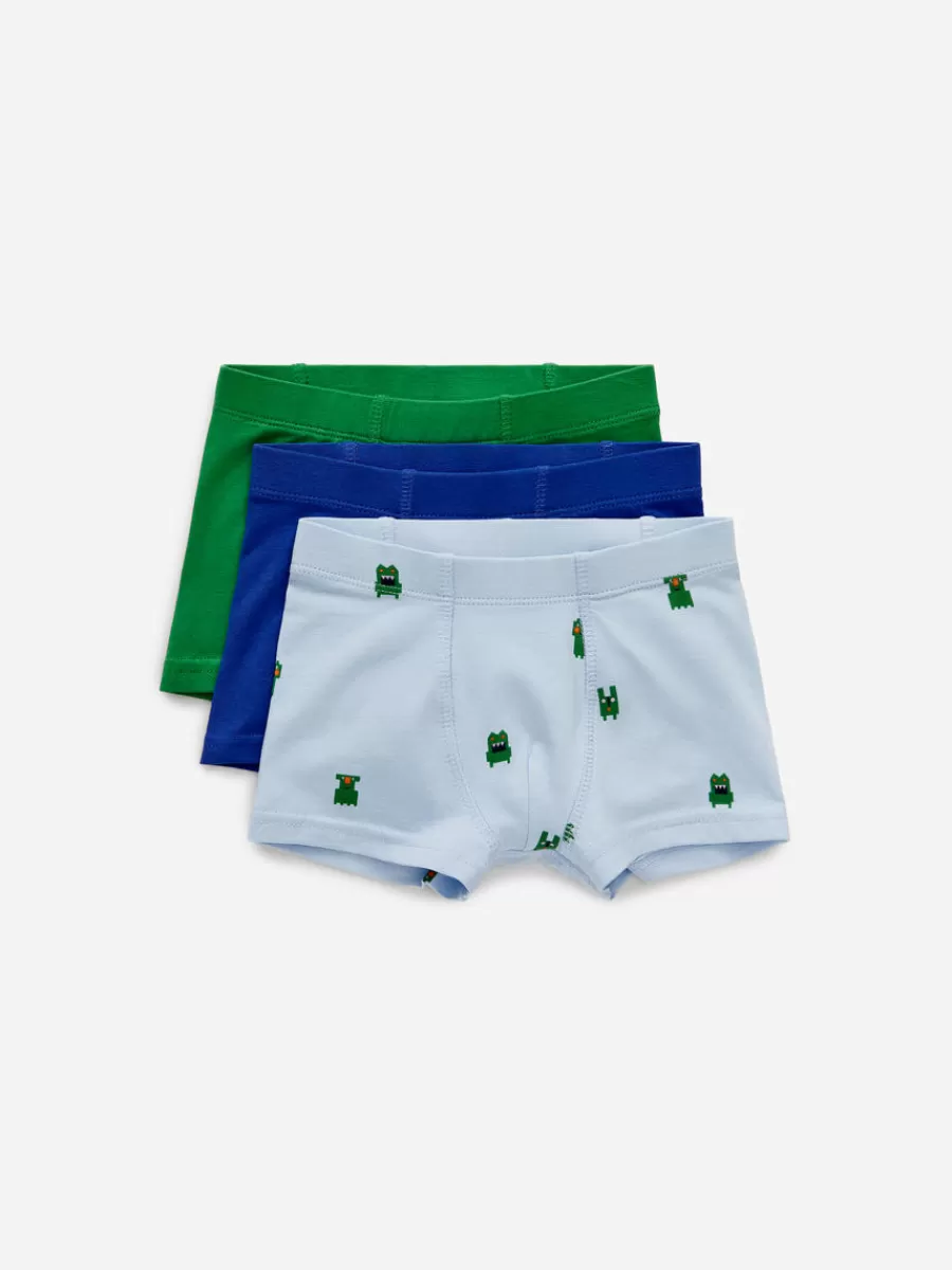 Cheap ARKET Jersey Trunks Green/Blue/Light Blue