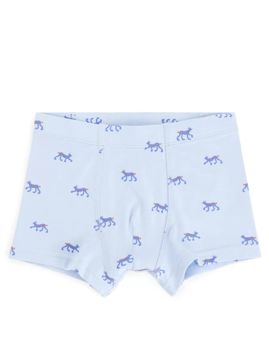 Hot ARKET Jersey Trunks Blue/Lynx